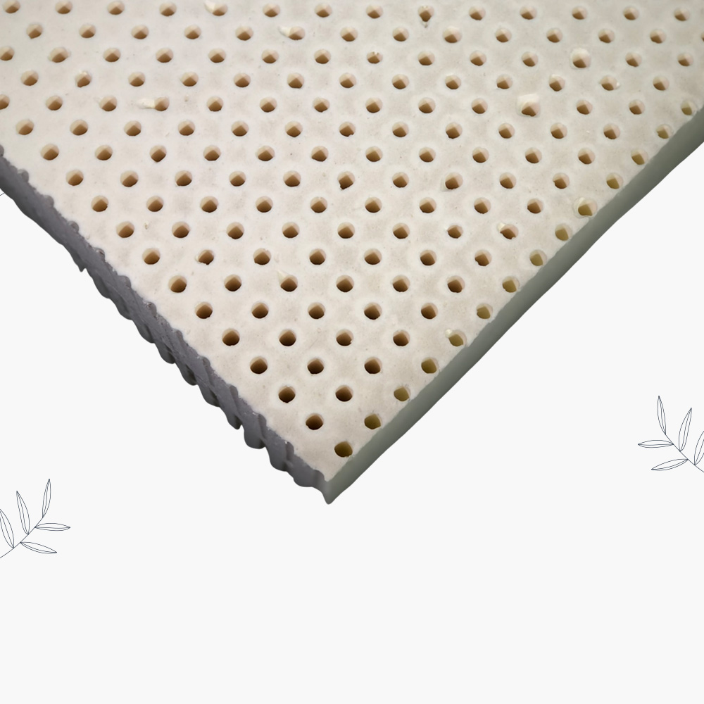 Close up of Natural Latex mattress